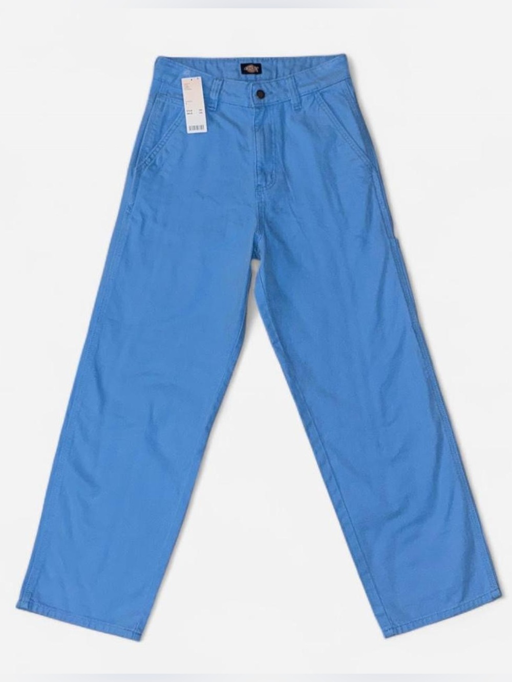 Blue Dickies Straight Leg Cargo Style Pants